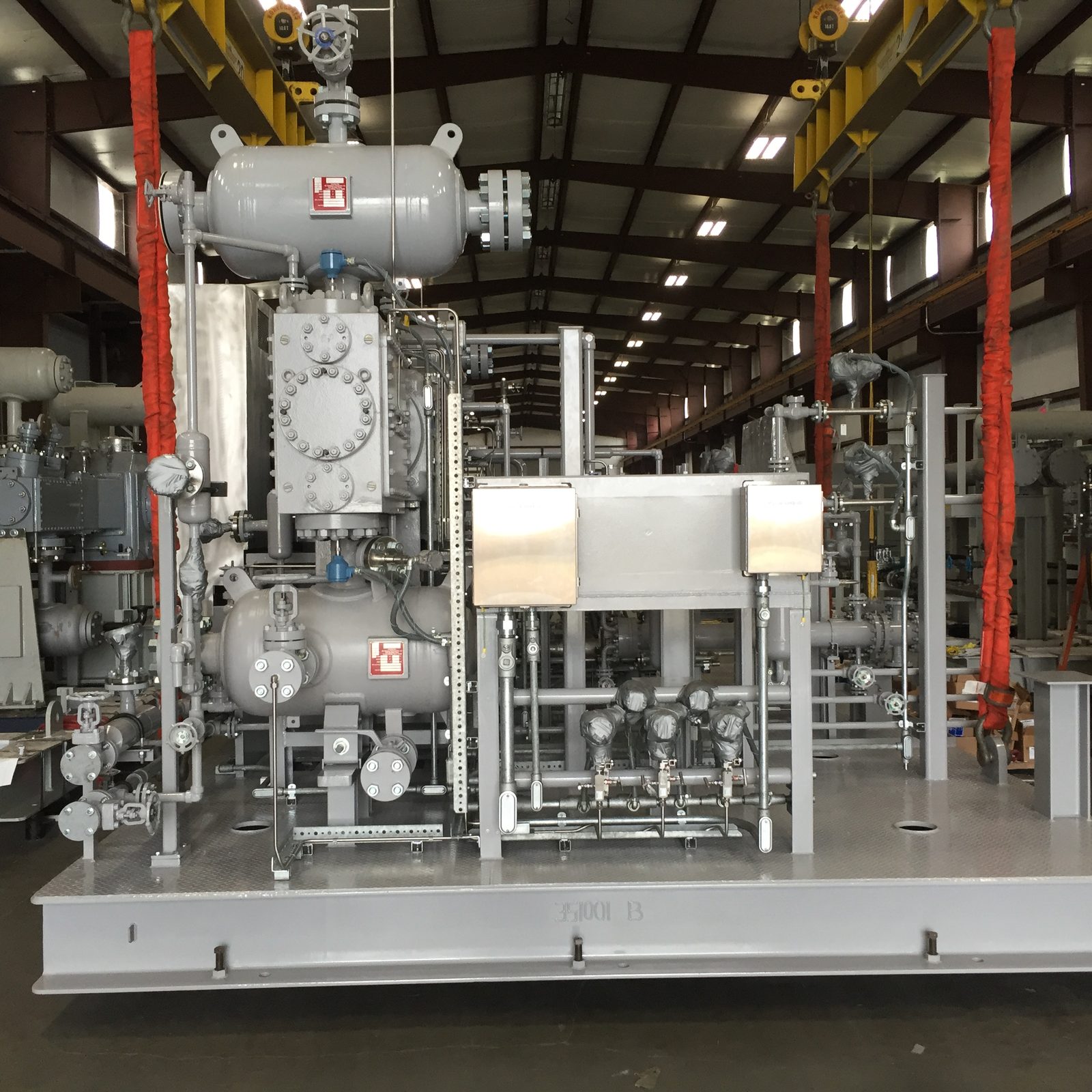 Custom Heliarc packaging facility